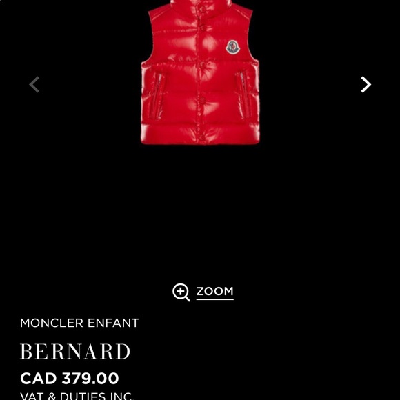 Moncler Toddler Vest - Picture 4 of 4